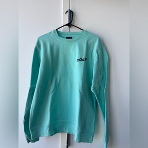 Noah NYC Aqua Crewneck Sweater